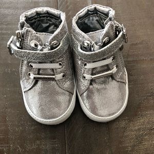 Baby Michael Kors High Top Sneakers Size 2